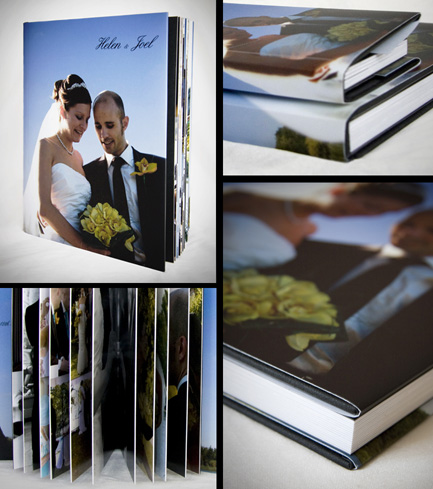 Unlimited design possibilities mean your wedding book will be a truly unique